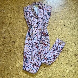 NOOWORKS snakes & scorpion jumpsuit Small EUC